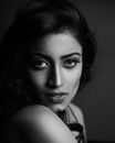 Grayscale Photo of Womans Face