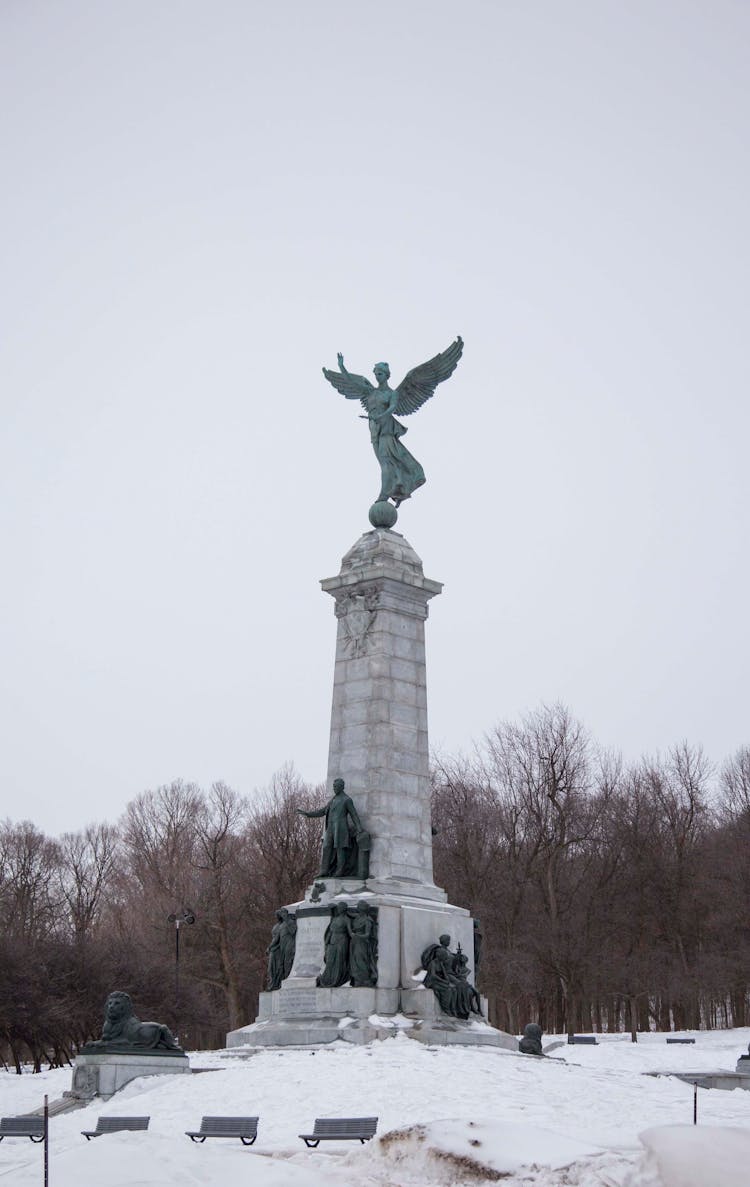 Sir George-Etienne Cartier Monument In Montreal, Canada 