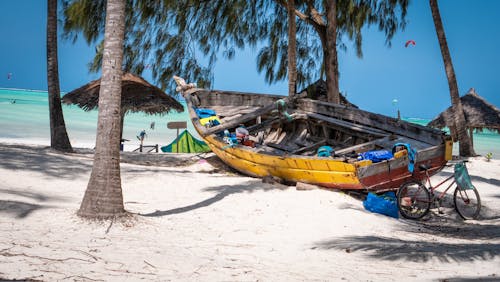 A Boat at the Beach 