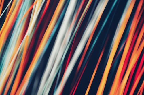 Colorful Blurry Lines 