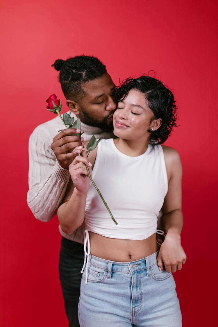 Couple Celebrating Valentine's Day