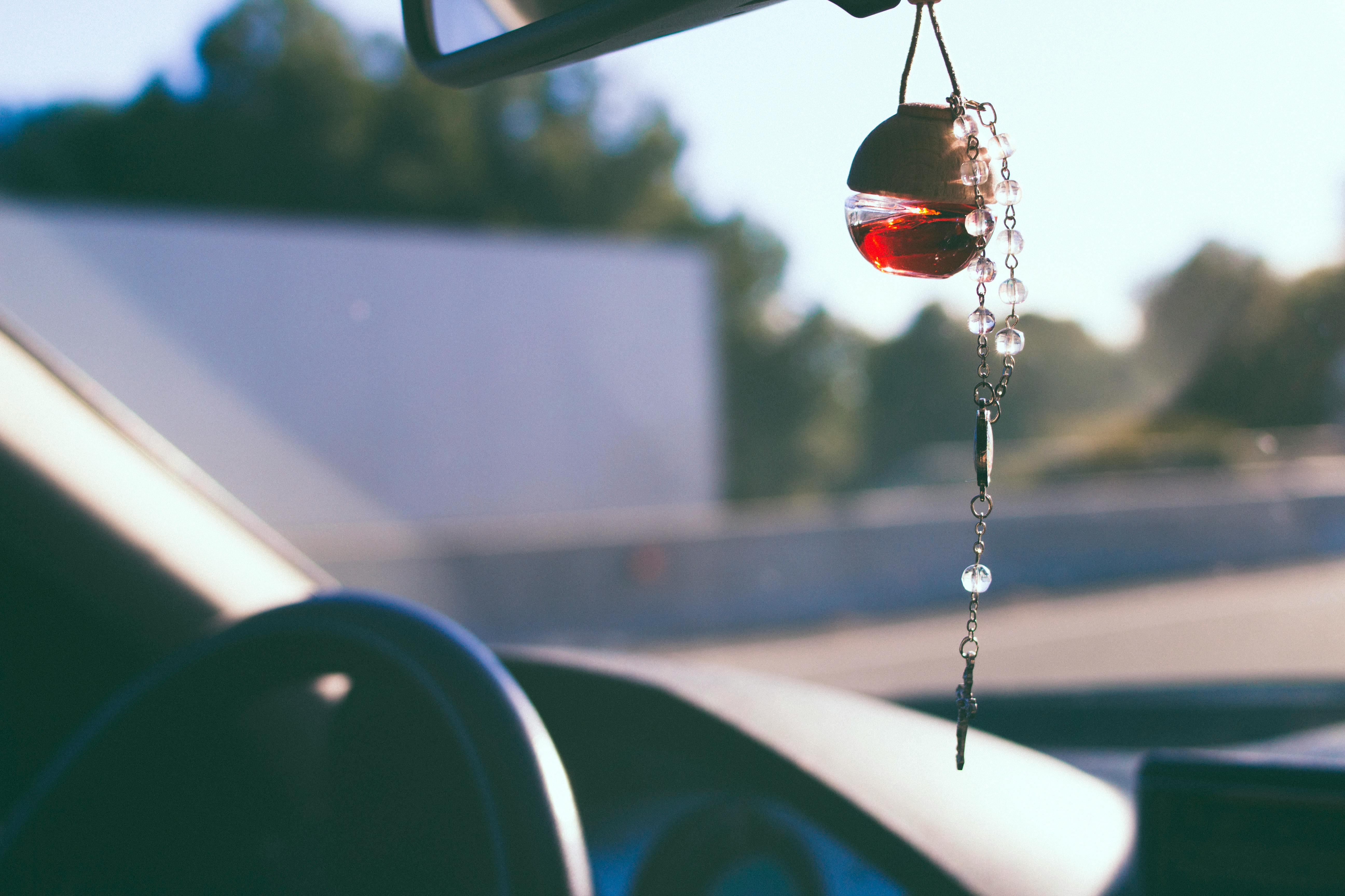Free stock photo of air freshener, ball, car