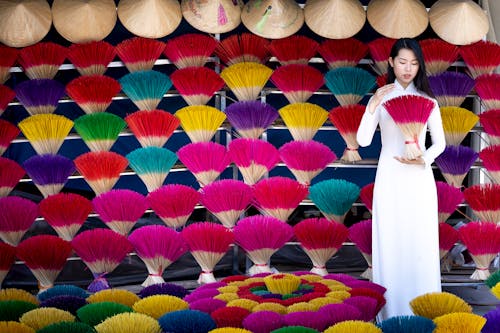 亞洲女人, 什錦的, 傳統 的 免費圖庫相片