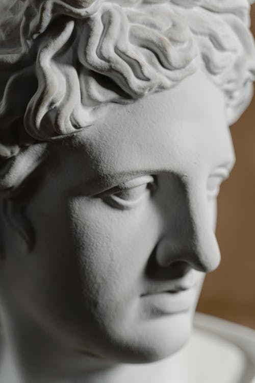 Immagine gratuita di colpo del primo piano, faccia, scultura