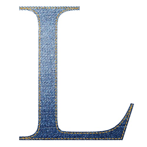 Free stock photo of alphabet, denim, fabric