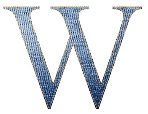 Free stock photo of alphabet, denim, fabric