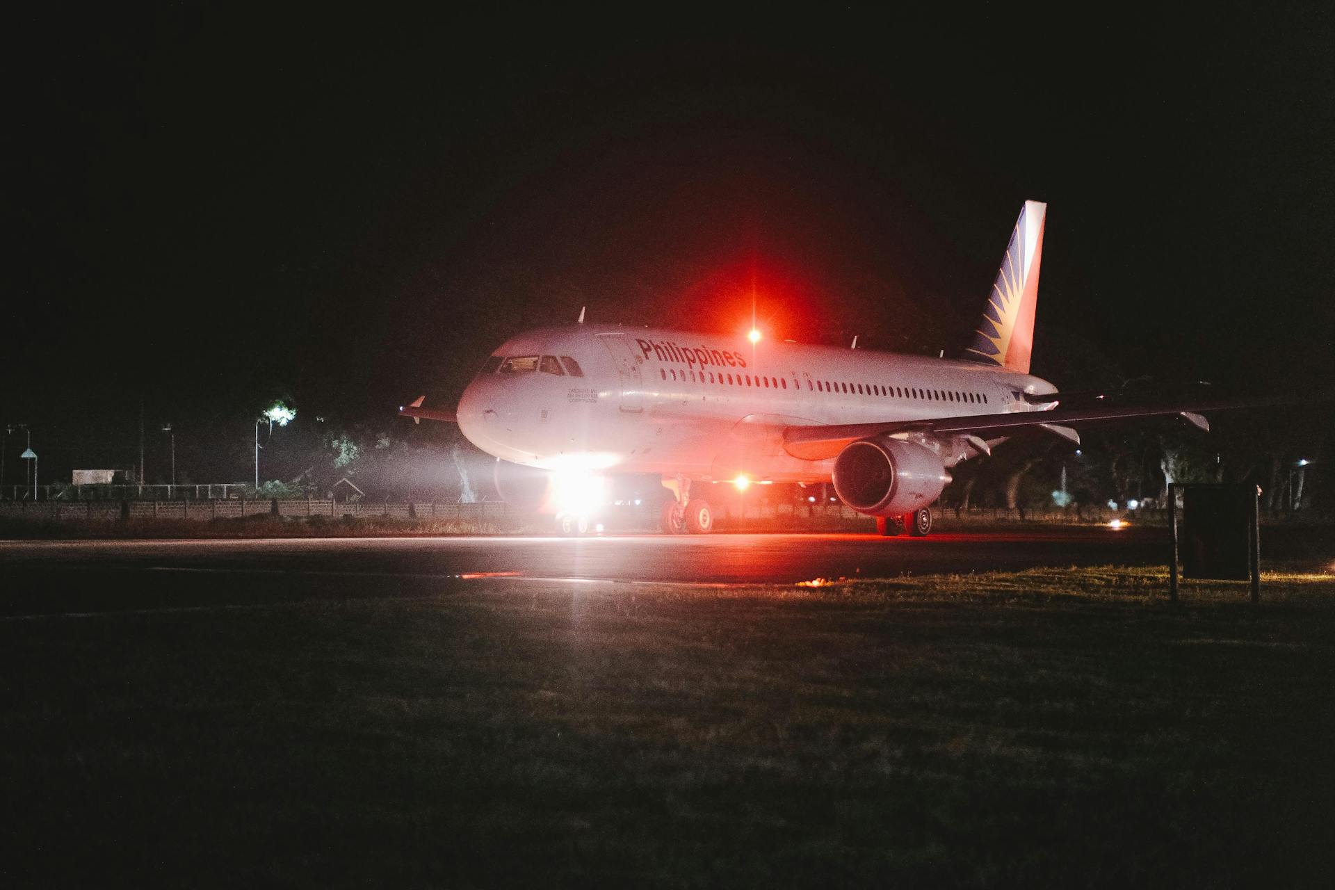 Commercial Airplane Parked on an Airport