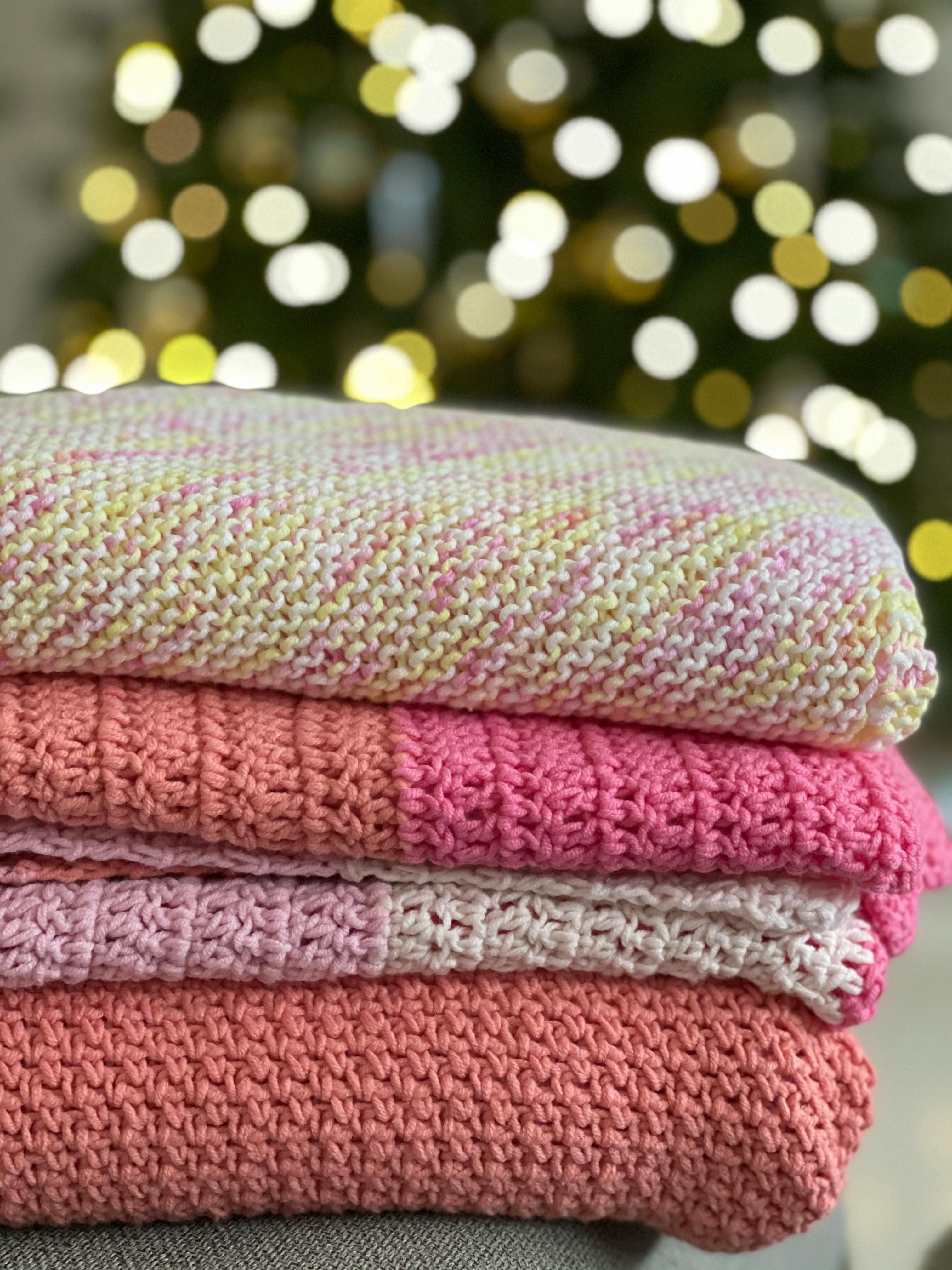 Photograph of a Knitted Blanket · Free Stock Photo