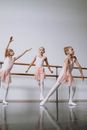 3 Girls in White and Pink Dresses