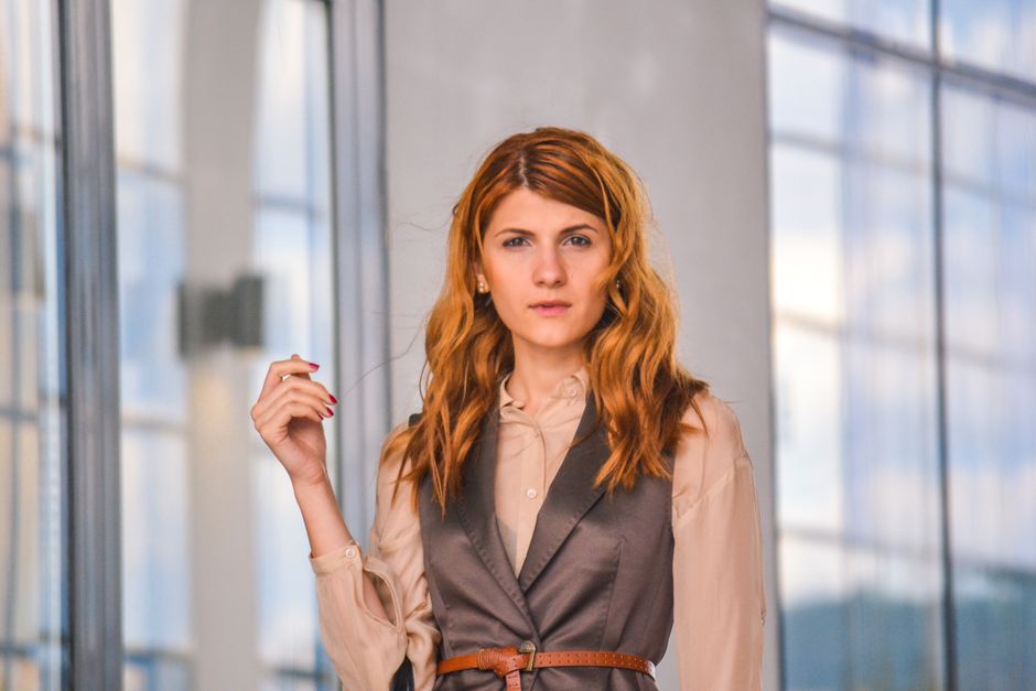 silk blouse outfit ideas for the office