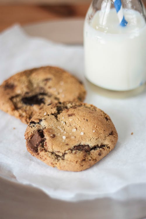 Gratis arkivbilde med cookies med sjokolade, dessert, godteri