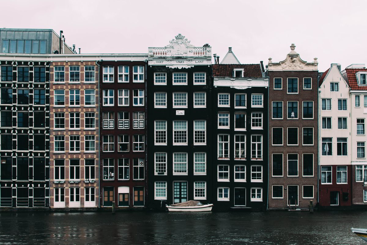 Amsterdam skyline