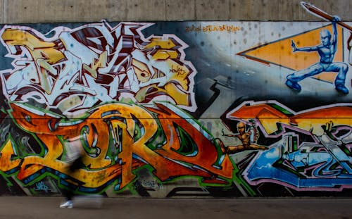 Free stock photo of aesthetic background, graffiti wallpaper, wallpaper