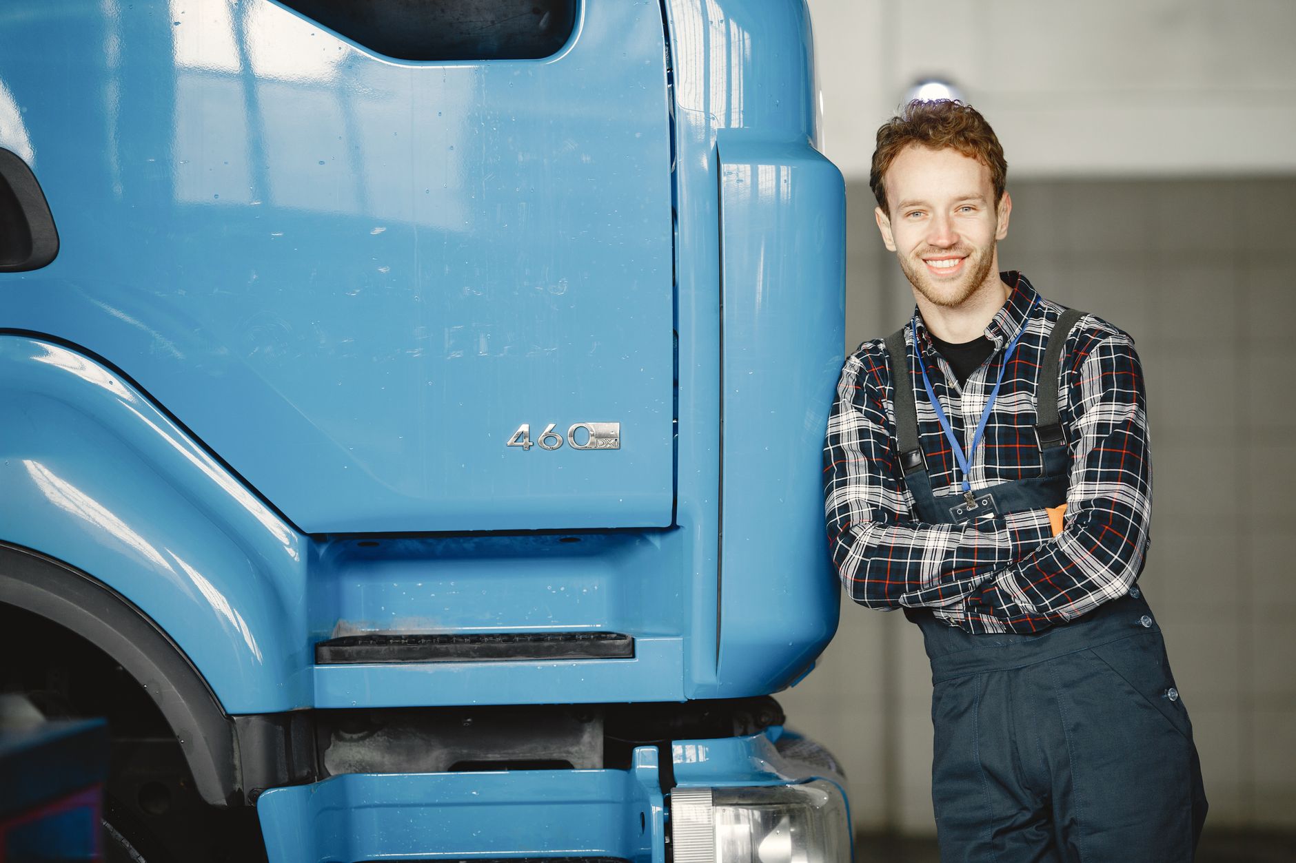 A Man Smiling at the Camera