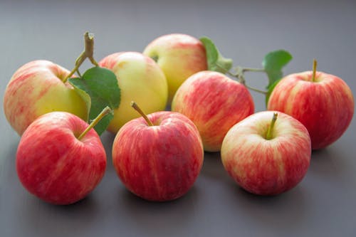 無料 リンゴのクローズアップ写真 写真素材