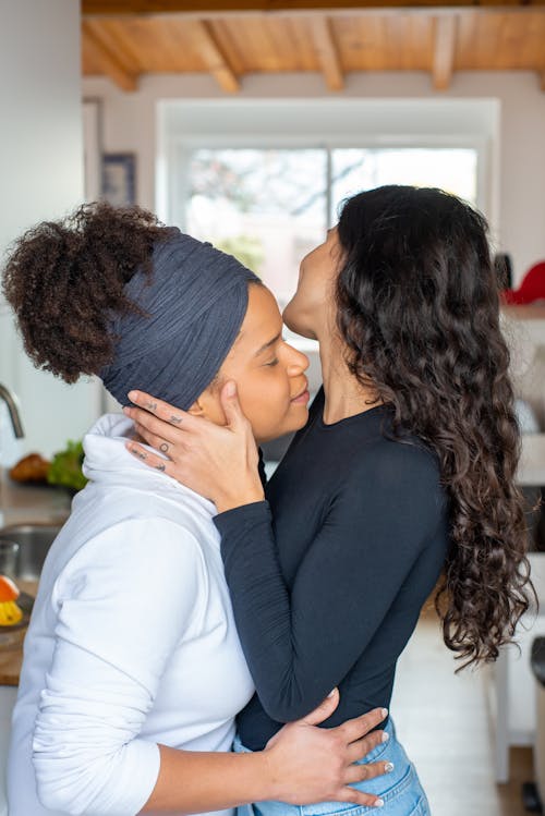 Free Photograph of Women Hugging Each Other Stock Photo