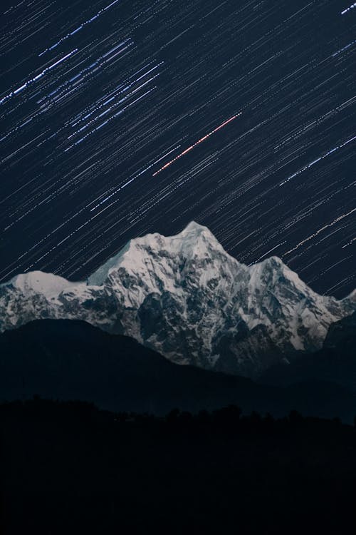 Fotos de stock gratuitas de astronomía, cielo nocturno, larga exposición