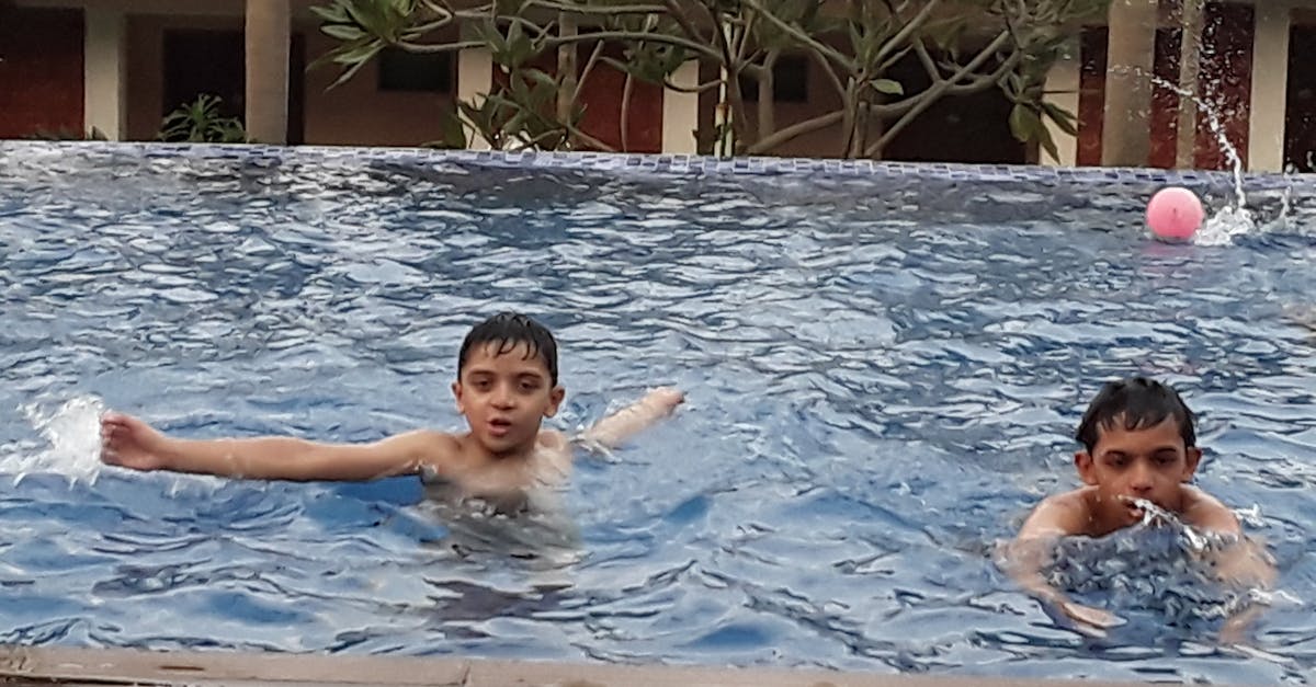 Free stock photo of boys, fun, pool