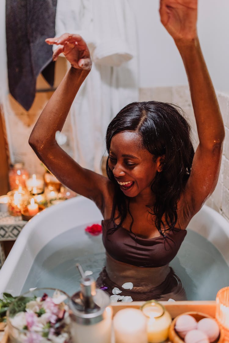 Woman In Bathtub