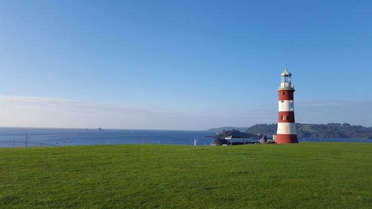 Smeatons Tower In Plymouth, England 