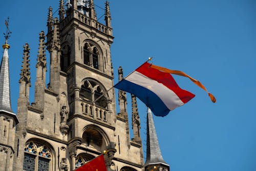 Бесплатное стоковое фото с nederland, архитектура. город, флаг