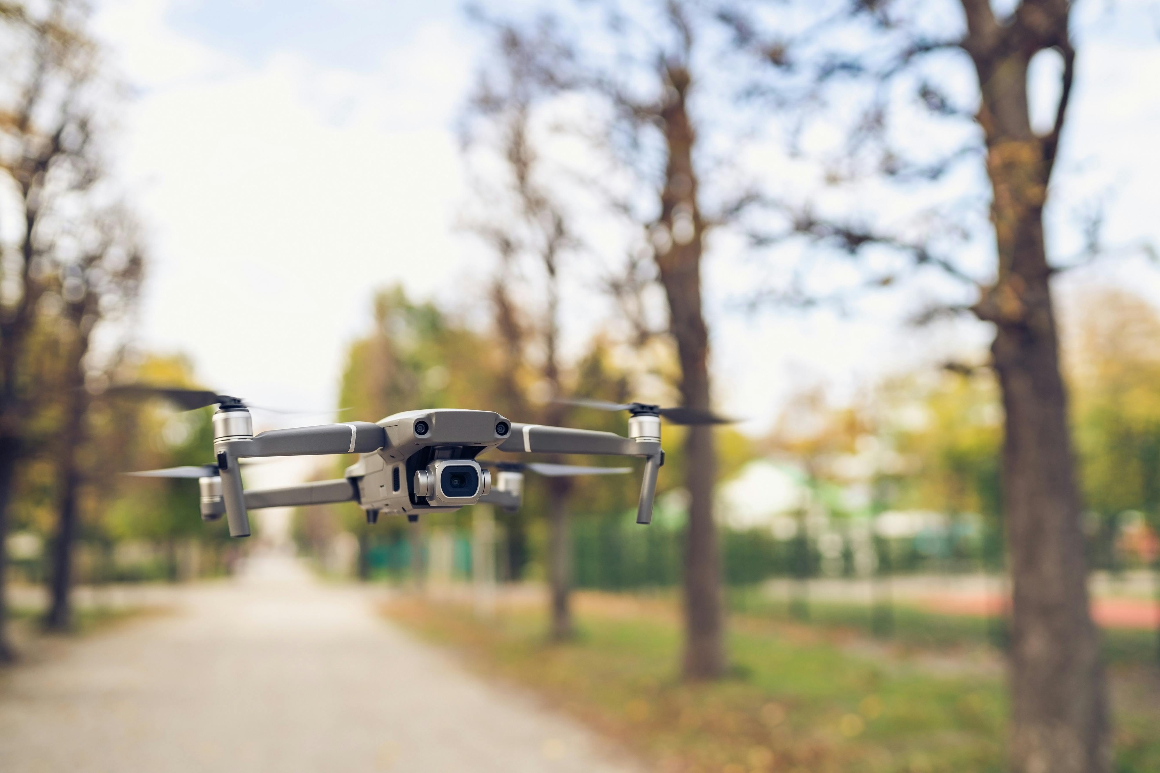 drone in close up