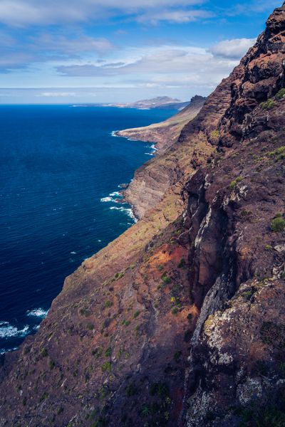 Rugged coastal cliffs by Magic K on Pexels