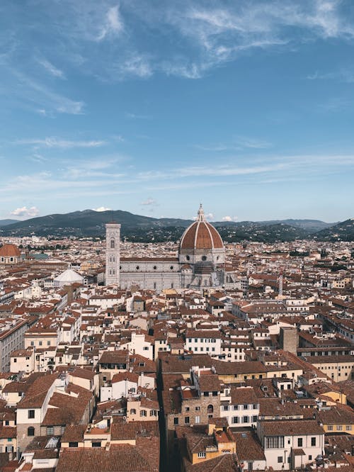佛罗伦萨大教堂, 垂直拍摄, 城市 的 免费素材图片