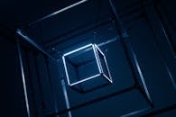 An Illuminated Metal Frame