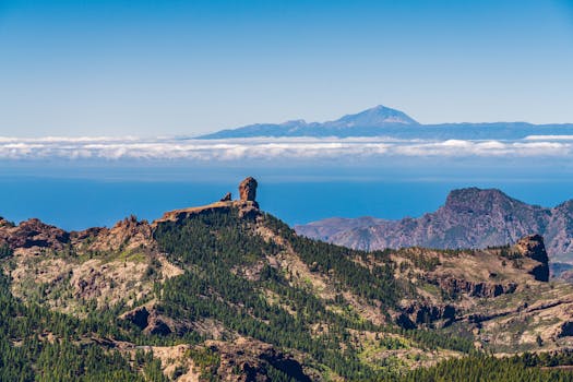 Roque Nublo Scenic View