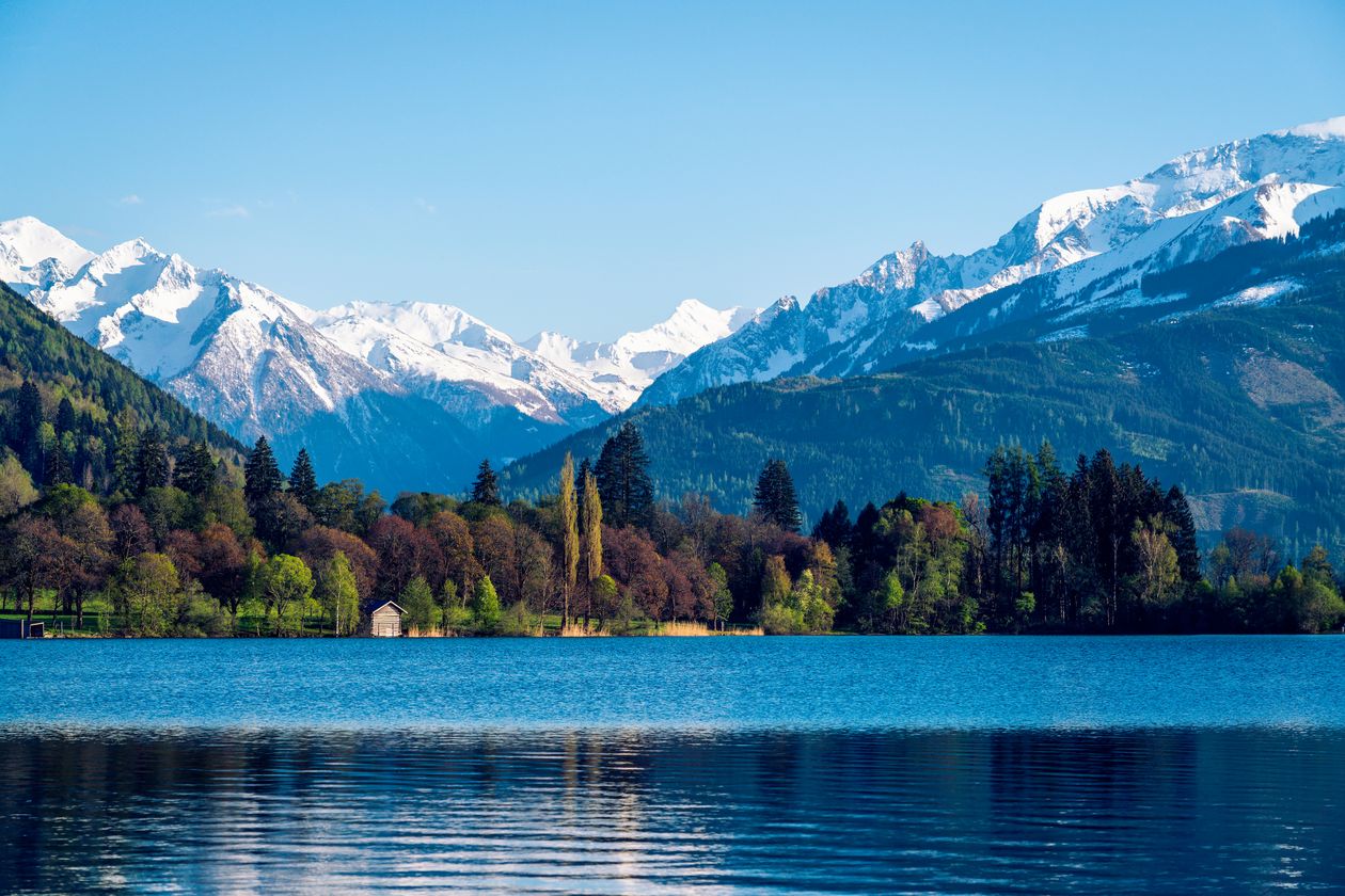 The Alps—mountains, villages, and the Grossglockner Road in Austria