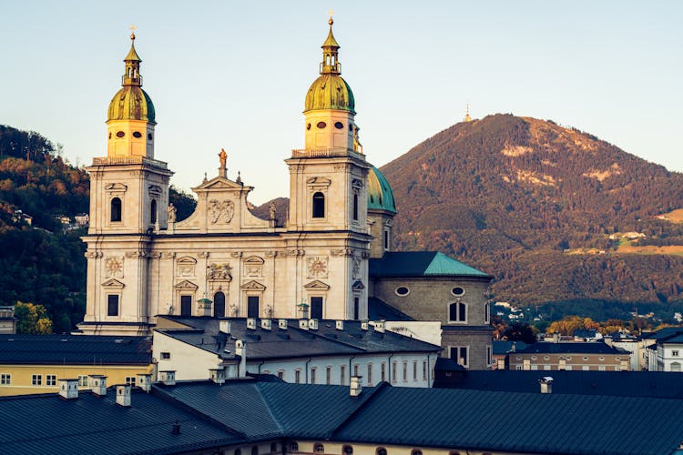 Salzburg Cathedral In Austria