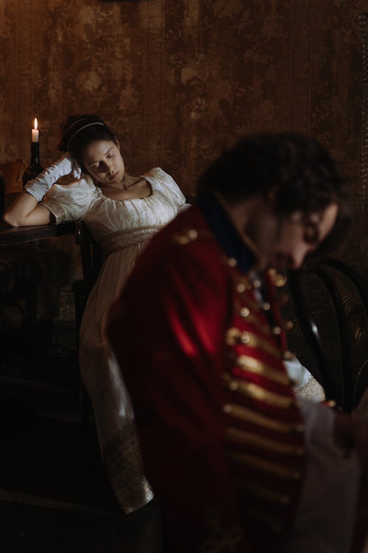 Aristocrat People On A Banquet 