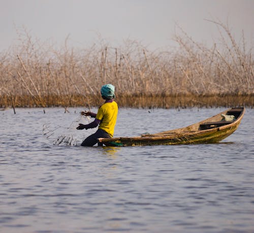 ฟรี คลังภาพถ่ายฟรี ของ ชายแอฟริกัน, ชาวประมง, ทะเลสาป คลังภาพถ่าย