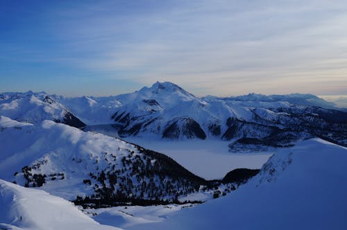 Бесплатное стоковое фото с горный пик, горы, зима