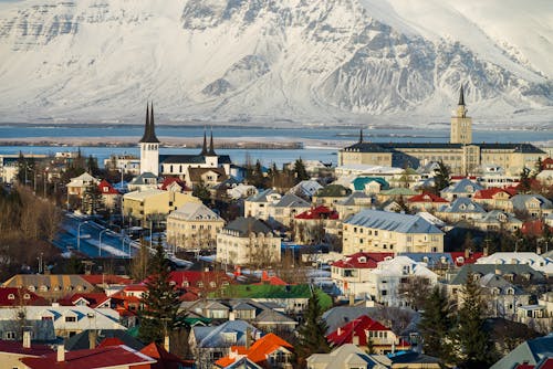 Aerial Shot of a Town