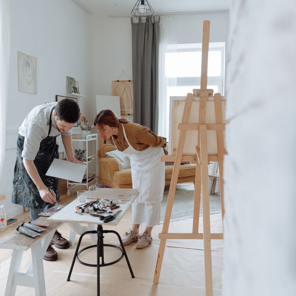 Painters and Decorators in Blackfen — dust sheets down and the room fully protected