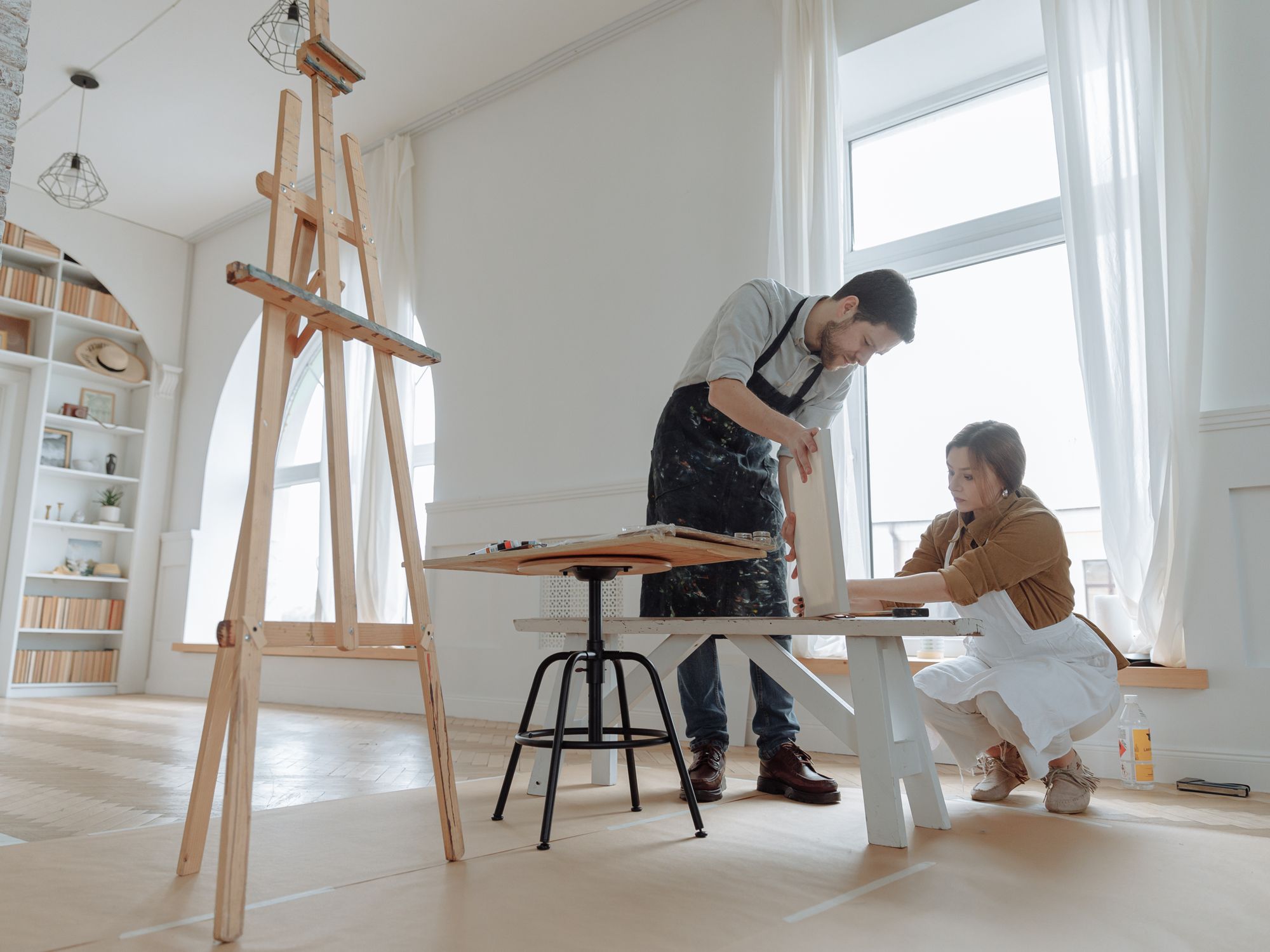 Commercial Decorating in Alperton, Brent — commercial decorators repainting a business premises