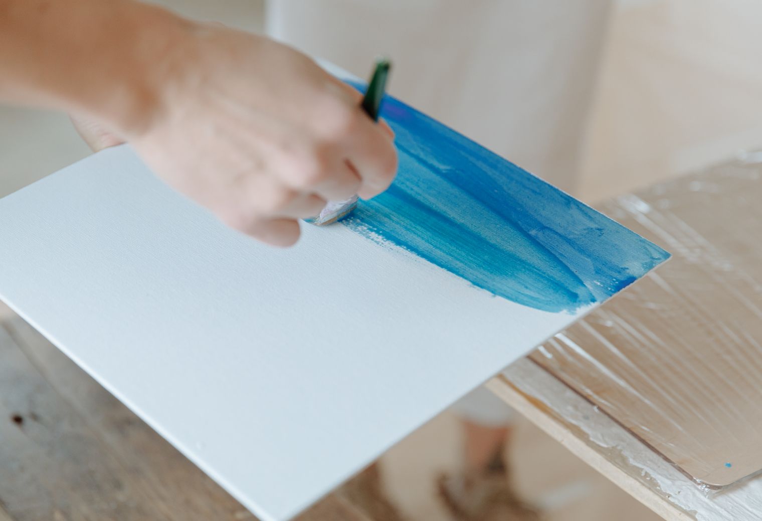 Plastering and Skimming in Kensington — the finished result after a professional repaint