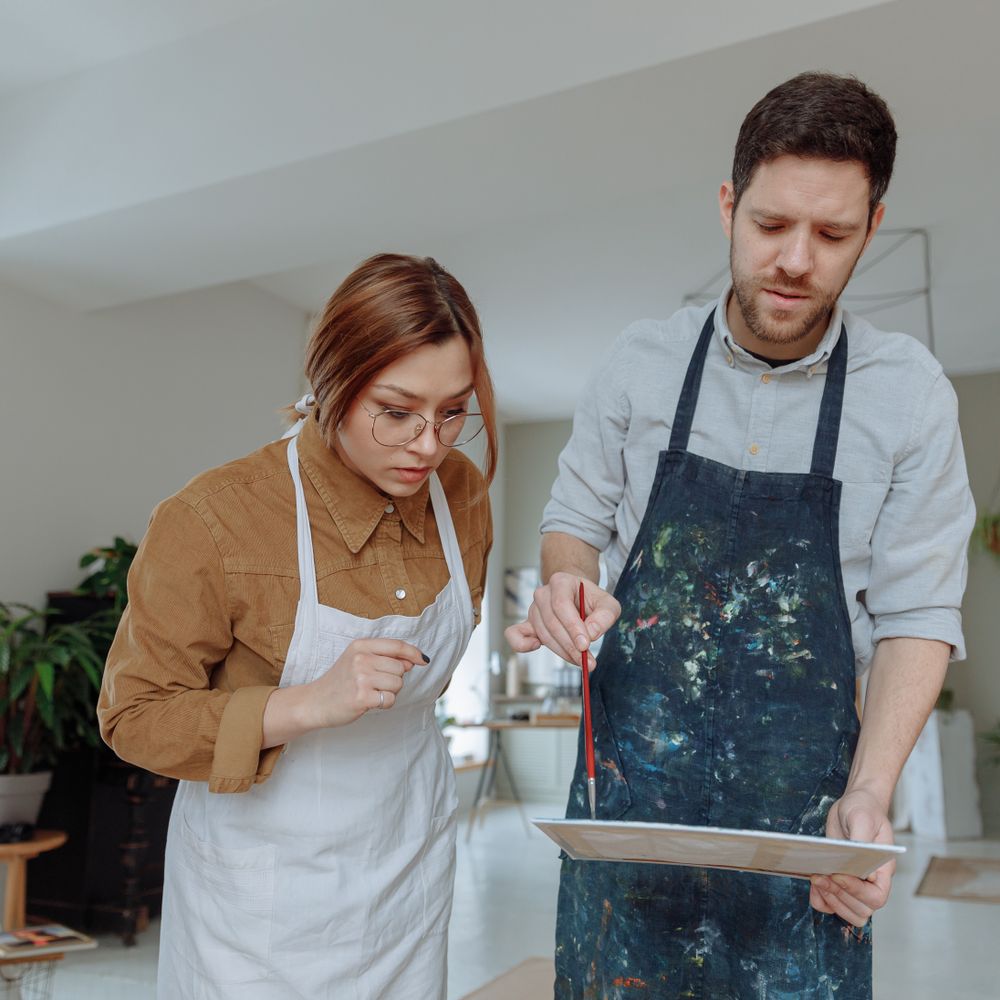 House Painting in Harringay — careful masking before painting begins