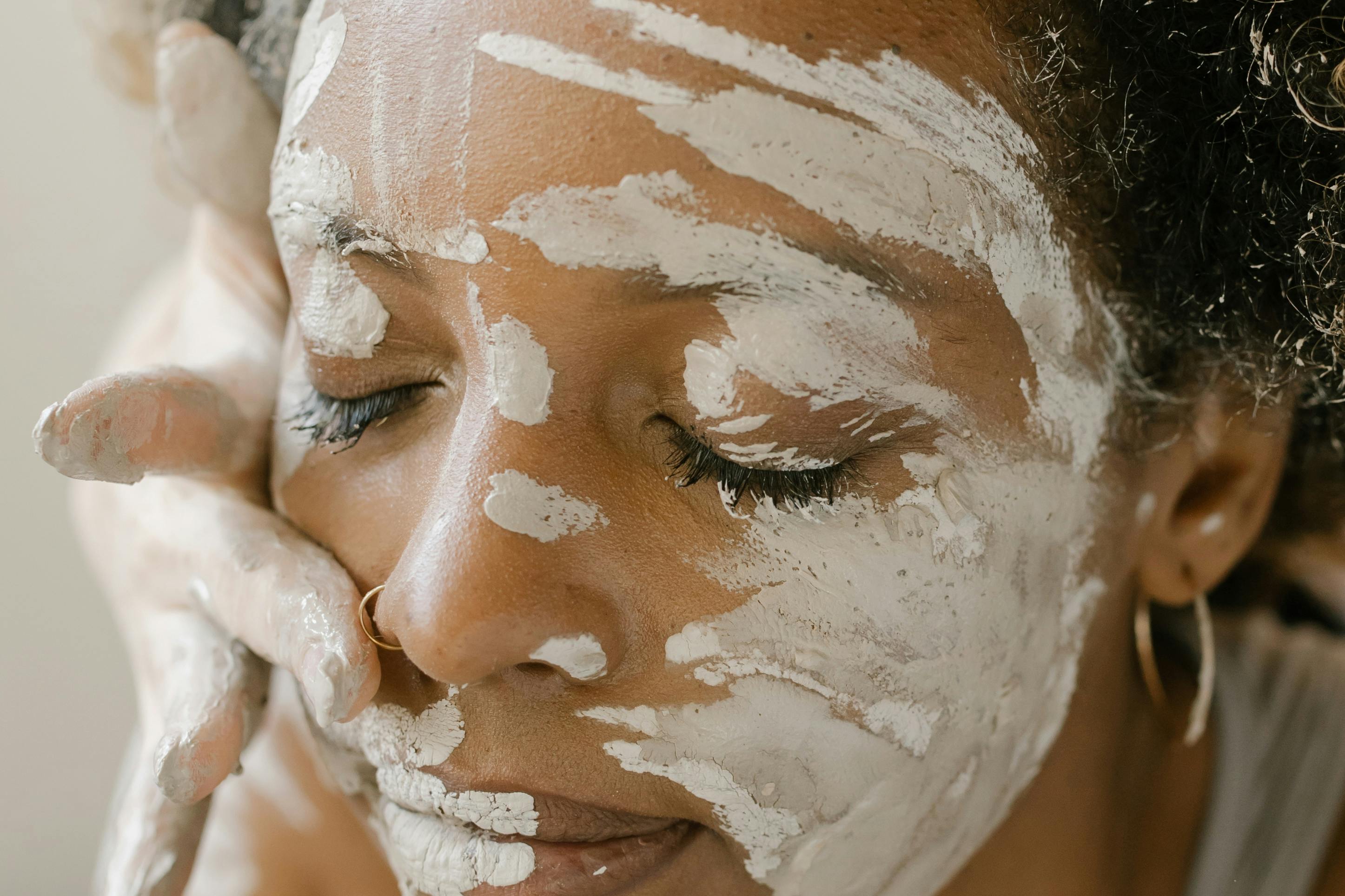 Illustration — masque hydratant visage
