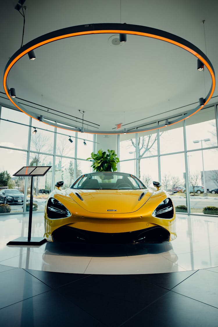 Sports Car On Display