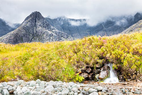 Free stock photo of cloudy, hills, landscape