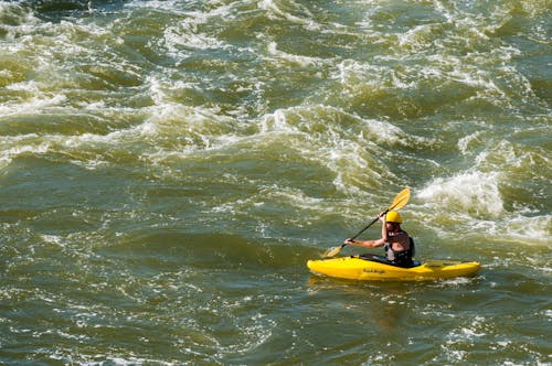 Free stock photo of kayak, sport