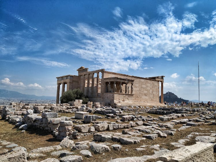 
A View Of The Erechtheion