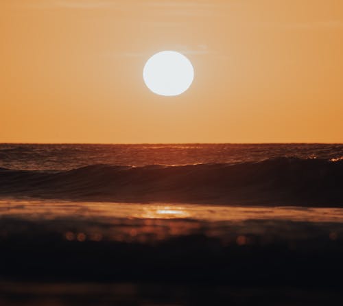 Безкоштовне стокове фото на тему «горизонт, Захід сонця, золота година»