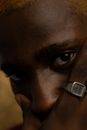 Man Wearing Silver Ring in Close Up Photography