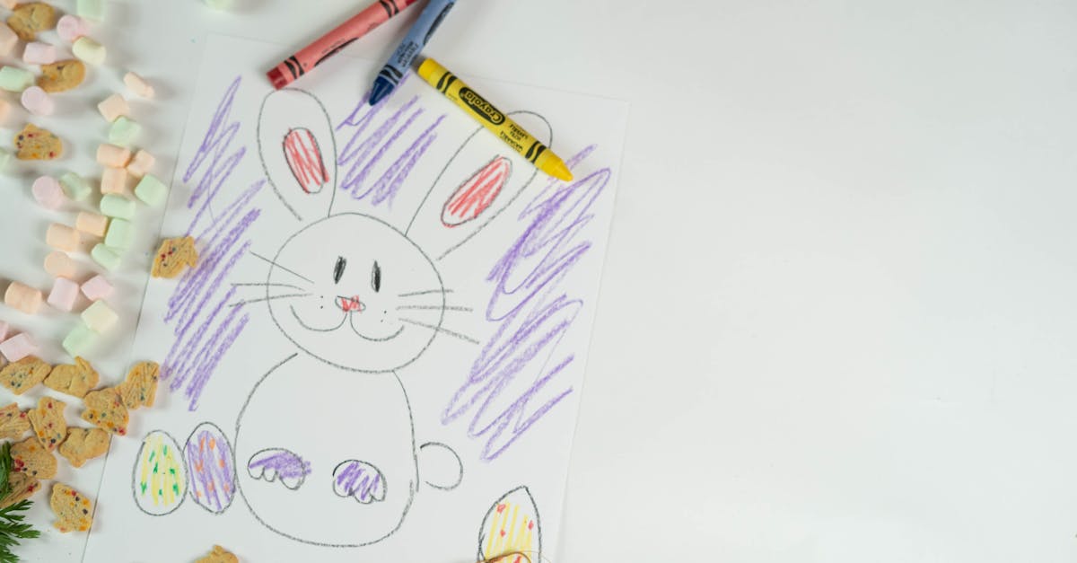How to draw a baby bunny realistic