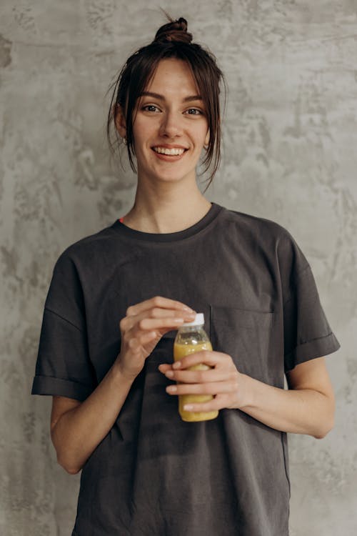 Woman With A Healthy Drink