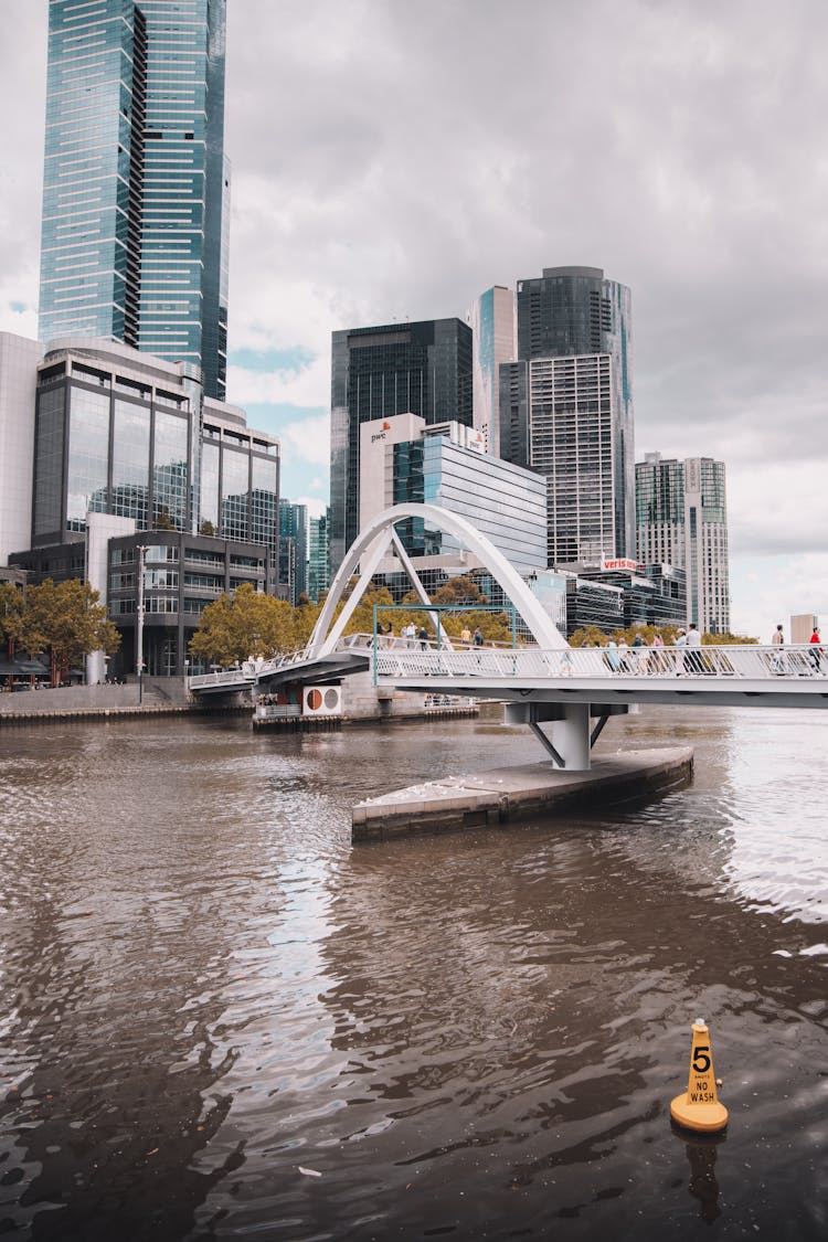 Cityscape Of Melbourne Australia